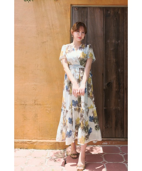 Her lip to ワンピース 半袖 Lorette Floral Dress : ZOZOTOWN Yahoo
