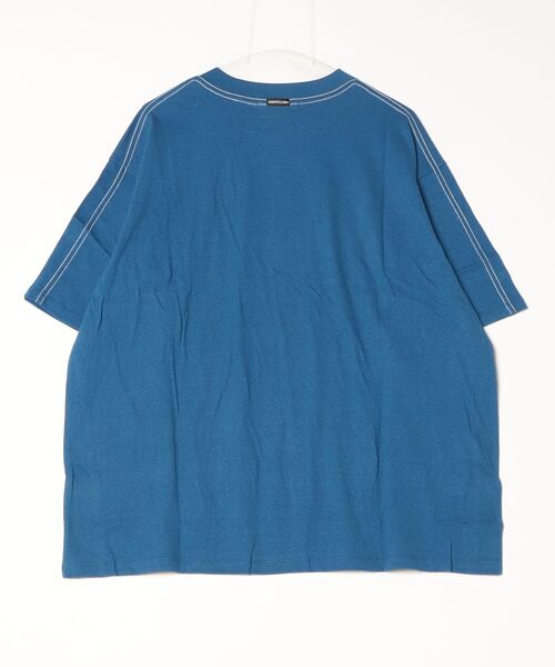 「AMERICANA」 半袖Tシャツ FREE レッド レディース_画像4