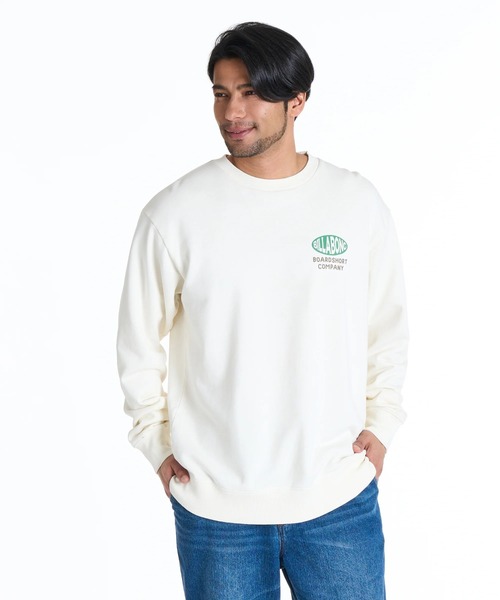 「BILLABONG」 スウェットカットソー LARGE ブラック メンズ_画像2