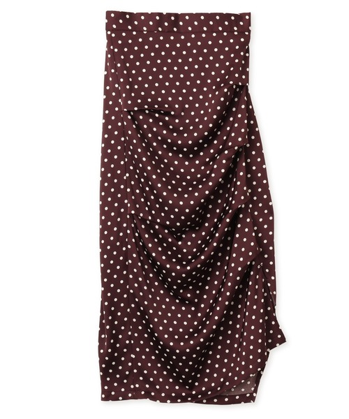 atmos girls ロング スカート atmos pink Asymmetry Dot Skirt