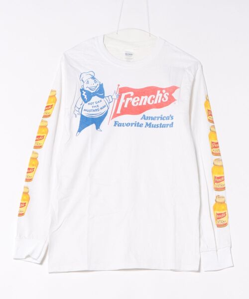 tシャツ 「FRENCH'S/フレンチズ」MUSTARD LS TEE (UN) レディース メンズ