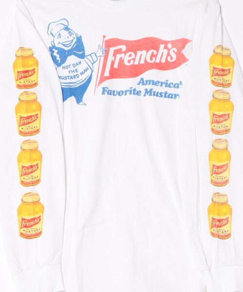 tシャツ 「FRENCH'S/フレンチズ」MUSTARD LS TEE (UN) レディース メンズ tシャツ 「FRENCH'S/フレンチズ」MUSTARD LS TEE (UN