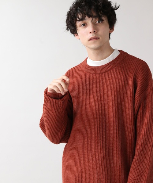 大特価得価 ニット - 通販 - PayPayモール <ニット&モックネックロンTセット>アンサンブルニットクルー/258846 ZOZOTOWN PayPayモール店 超特価特価