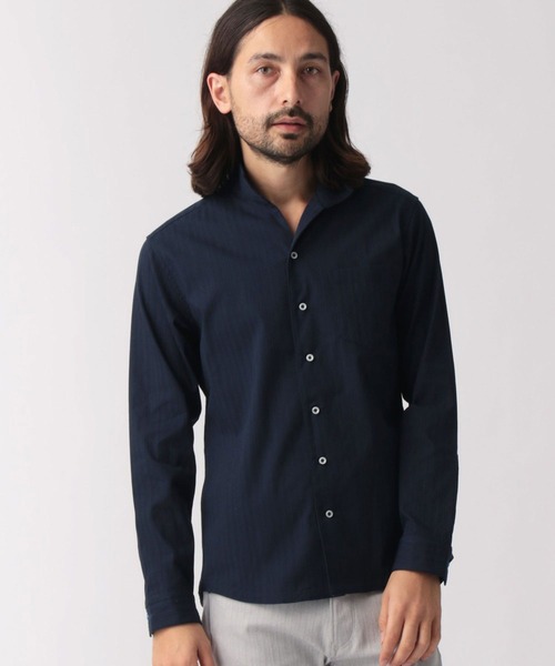 人気大割引シャツ ブラウス イタリアンカラー長袖シャツ シャツ カジュアルシャツ メンズファッション ファッション 10 692 Www Jesuitnola Org