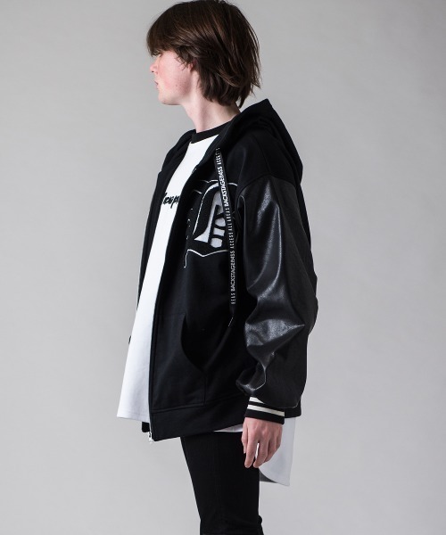 BACKSTAGE PASS（バックステージパス） スタジャン HOODIE-STAJUM