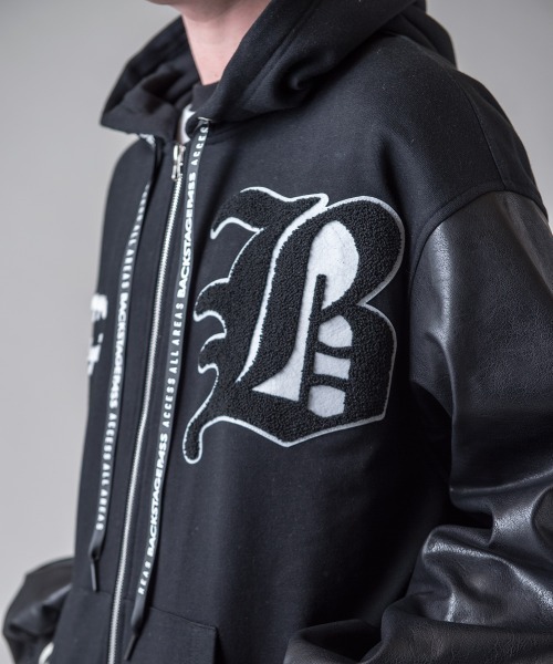 BACKSTAGE PASS（バックステージパス） スタジャン HOODIE-STAJUM