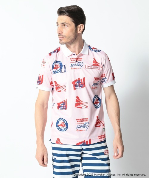 HORN GARMENT ポロシャツ Airlines All Over Polo | MEN メンズ 