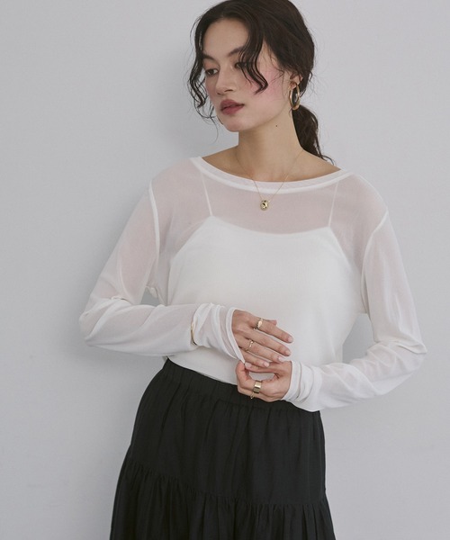 hunch（ハンチ） tシャツ 入学式 クルーネック シアートップス