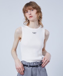 HEAP タンクトップ カップ付き/3サイズ展開】OUT BRA クロップド丈タンクトップ