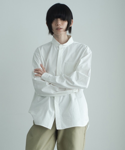 RYU シャツ shawl collar over shirt メンズ レディース : ZOZOTOWN