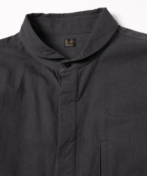 RYU シャツ shawl collar over shirt メンズ レディース