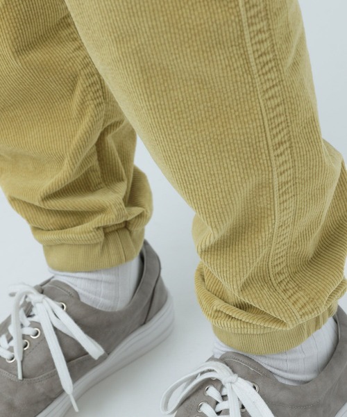 BAYFLOW（ベイフロー） パンツ ストレッチコーデュロイジョガーパンツ