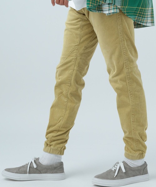 BAYFLOW（ベイフロー） パンツ ストレッチコーデュロイジョガーパンツ