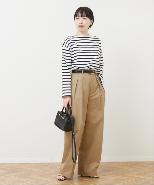 JOURNAL STANDARD L'ESSAGE FINXギャバ チノパンツ journal standard L'essage パンツ チノパン 「追加2」FINX