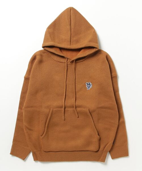 My Sugar Babe（マイシュガーベイブ） パーカー MSB knit logo hoodie