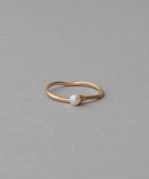 ete bijoux 指輪 リング K18YG クラフト パール レディース