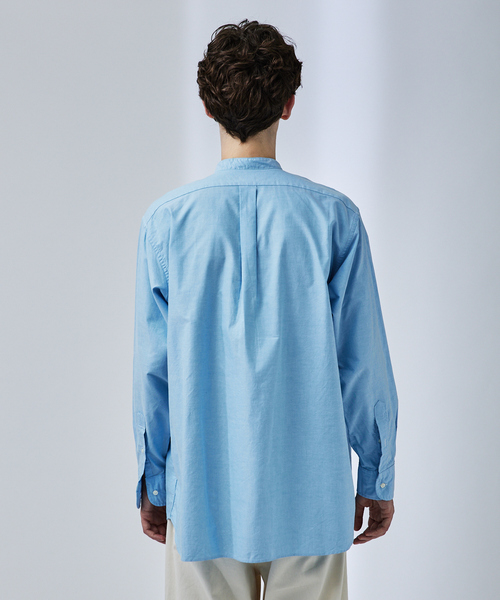 INDIVIDUALIZED SHIRTS バンドカラーシャツ 15-32 INDIVIDUALIZED SHIRTS(インディビジュアライズドシャツ) バンド