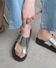 カジュアル☆【ALDO】Ｔ字トングサンダル♪ minia サンダル フットベットトングサンダル レディース