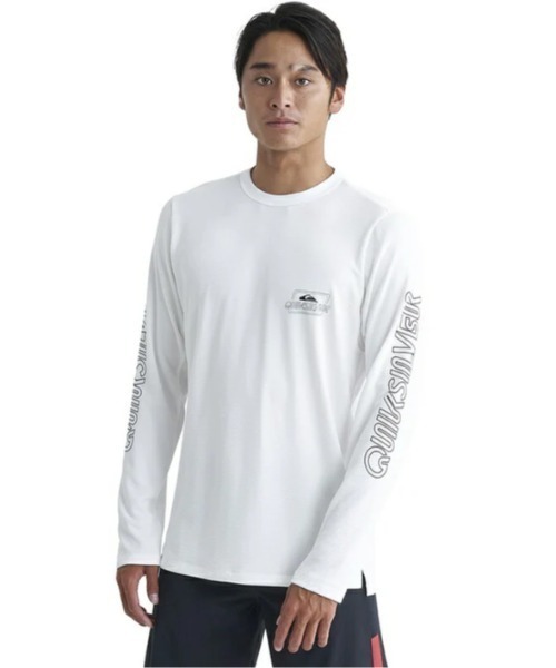 ★QUIKSILVER★ メンズ ラッシュガード 長袖 /アウトドア クイックシルバー ラッシュガード メンズ 長袖 ラッシュガード