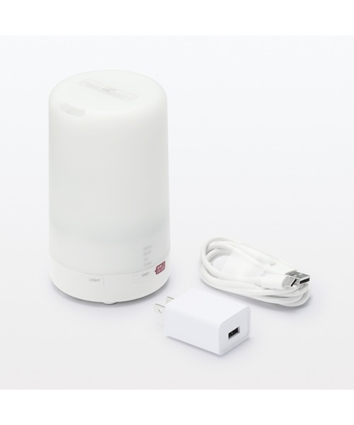 無印良品 アロマディフューザー ホワイト 無印良品（MUJI） コードレス超音波アロマディフューザー MJ