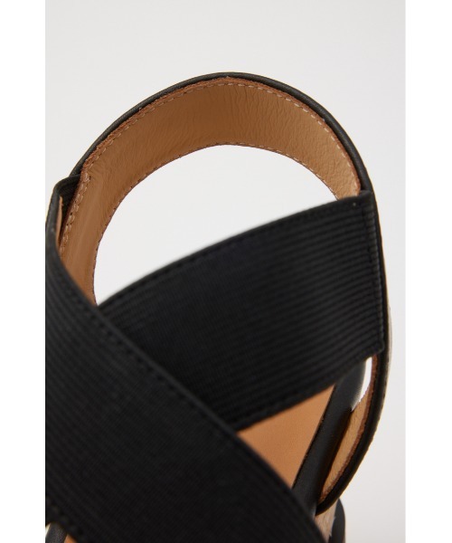 STACCATO（スタッカート） サンダル ラジャクロスベルトコルクヒール