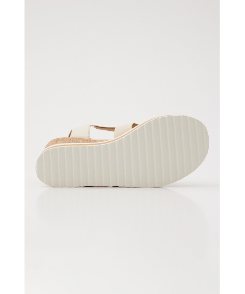 STACCATO（スタッカート） サンダル ラジャクロスベルトコルクヒール