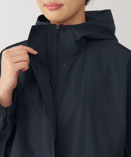 無印良品（MUJI） コート アウター 婦人 撥水UVカットポケッタブル