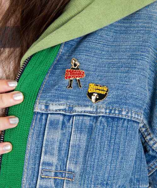 HYSTERIC GLAMOUR（ヒステリックグラマー） バッジ AFRO GIRL