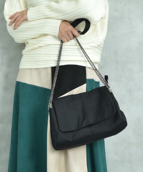 【Anne 】スワッグチェーン付ショルダーバッグ WBD4L92525BK_m05.jpg