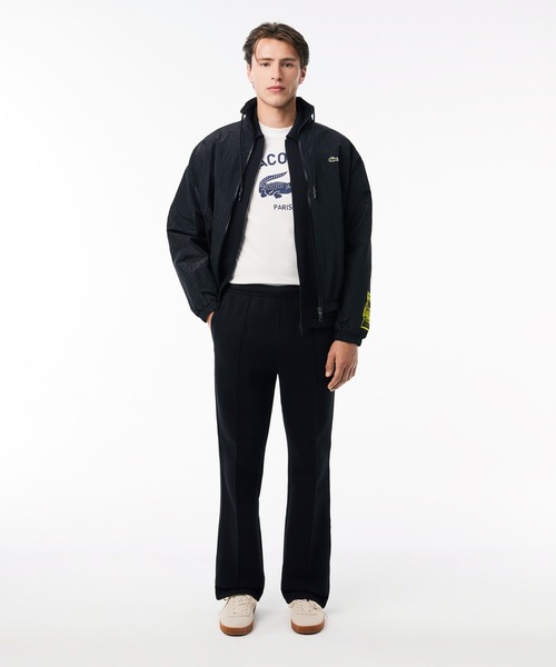 tシャツ ヘビーウェイト アーチネームカレッジロゴプリント 半袖Tシャツ メンズ レディース | LACOSTE | 17