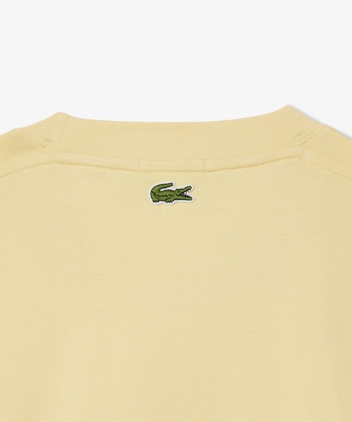 tシャツ ヘビーウェイト アーチネームカレッジロゴプリント 半袖Tシャツ メンズ レディース | LACOSTE | 20