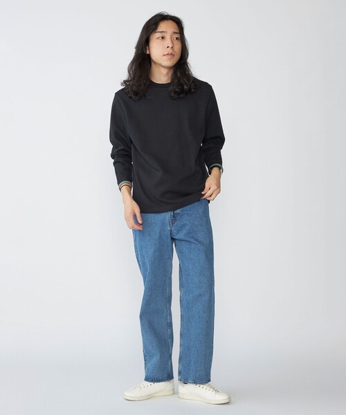 SHIPS（シップス） tシャツ SHIPS: 鹿の子 ダブルフェイス クルー