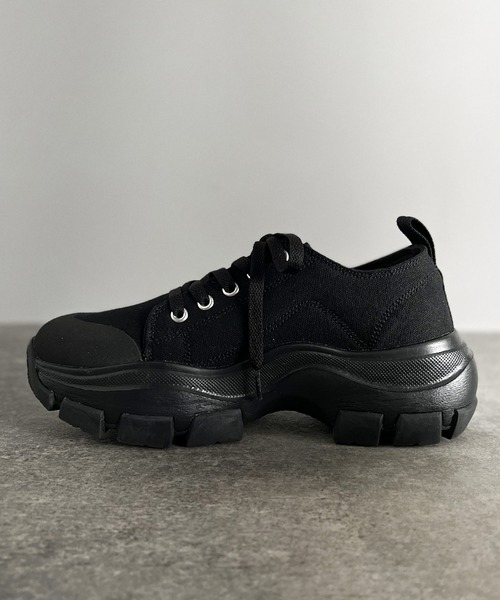 Java スニーカー 「JaVaコラボ」履くだけスタイルアップ！厚底