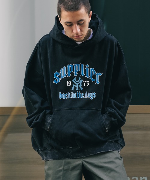 supplierパーカー SUPPLIER パーカー SUPPLIER/サプライヤー Cross Zip Hoodie