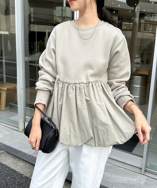 andme（アンドミー） トレーナー スウェット 「新色追加」裏起毛