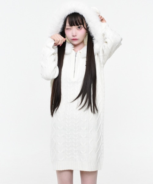 トラバス　ニット TRAVAS TOKYO（トラバストーキョー） ワンピース 「TRAVAS TOKYO