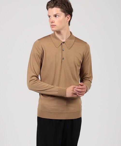 JOHN SMEDLEY セーター ニット 30G EASY FIT ウール ニット