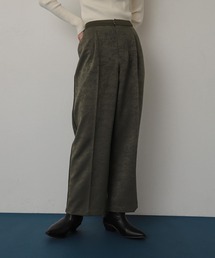 パンツ サテンパイピングジャガードパンツ レディース｜ZOZOTOWN Yahoo!店