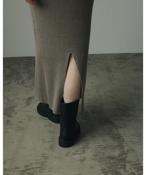 anuke ワンピース Rib Knit Onepiece : ZOZOTOWN Yahoo!店