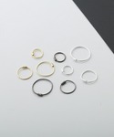 ピアス カーリーポイントフープリングピアス/ペ...の詳細画像2