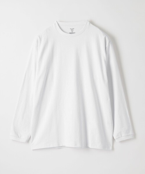 ＜New Balance × Steven Alan＞ ロングスリーブ Tシャツ STEVEN ALAN tシャツ 「Steven Alan」 オーガニックコットン