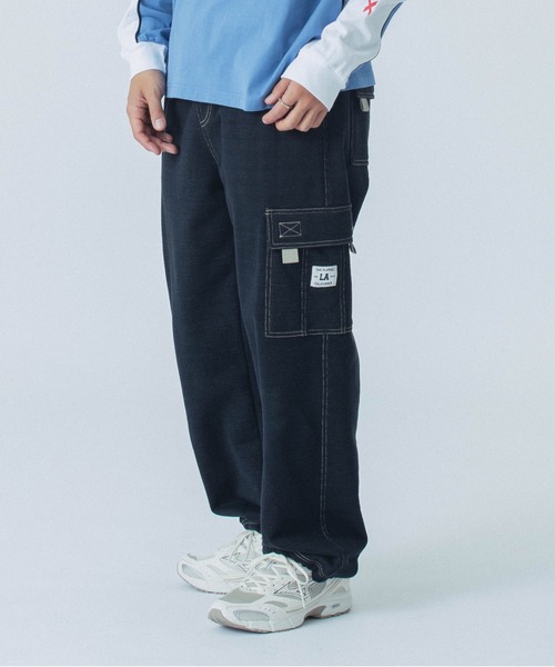 大人気 早い者勝ち XLARGE HEATHER SWEAT PANTS ジーパン風生地 Amazon | [エクストララージ] ジーンズ HEATHER SWEAT PANTS