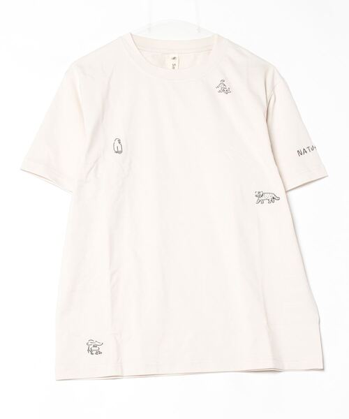 tシャツ US4 HARVEST NATURE LIVES TEE / U4 ハーベスト ネイチャー リブズ ティー / Tシャツ 半袖 レディース US4 HARVEST NATURE LIVES TEE / U4 ハーベスト ネイチャー