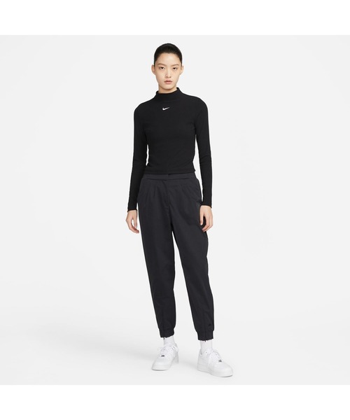 ナイキ NIKE ナイキ  NSW エッセンシャル リブ L/S モック トップ レディース NIKE ナイキ NSW エッセンシャル リブ L/S モック トップ