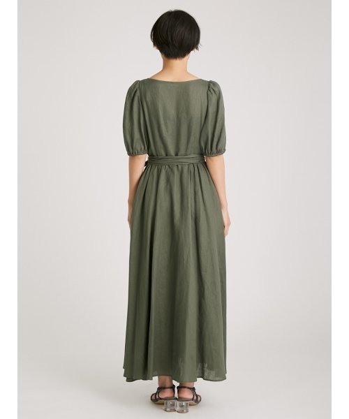 [FRAY I.D] короткий рукав One-piece 1 зеленый женский 