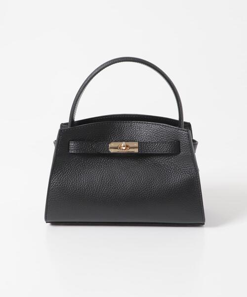 【新品タグ付き】AULENTTI ベルト ブラック AULENTTI（オウレンティ） ハンドバッグ キーベルト付きミニハンドBAG