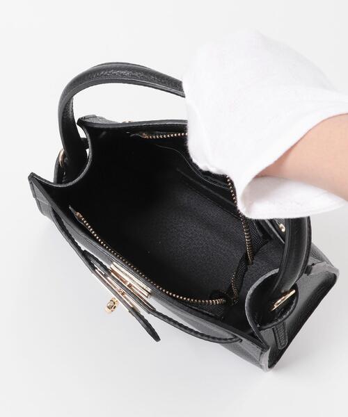 AULENTTI（オウレンティ） ハンドバッグ キーベルト付きミニハンドBAG