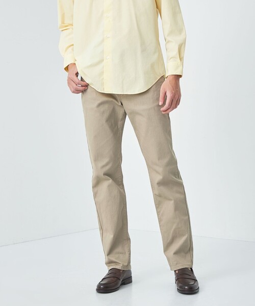 チノパンツ EDWIN チノパン 「EDWIN」503 ストレッチピケ レギュラー