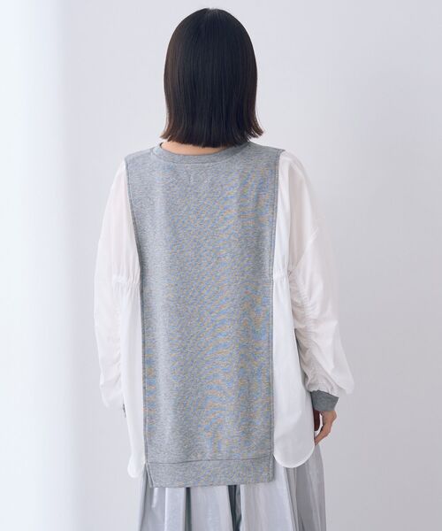 Editt by YECCA VECCA tシャツ ギャザーデザインプルオーバー