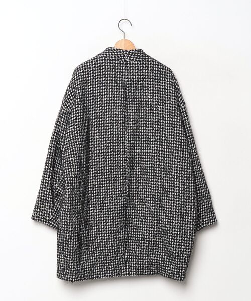 「journal standard L'essage」 ノーカラーコート「texmoda tessutiコラボ」 FREE ブラック レディース_画像2